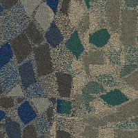 Interface Collection Human Connections Stone Course 8343002 Teal фото 1 | FLOORDEALER